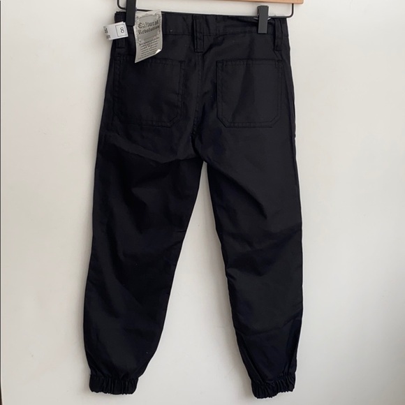 Cultural Revolution black joggers, Size 8, NWT - Picture 5 of 10